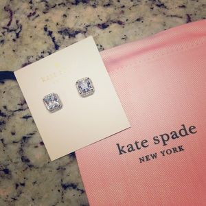 Stunning Kate Spade Stud Earrings in Silver
